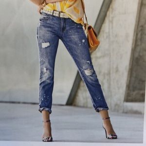 Cabi 100% Boyfriend, size 8